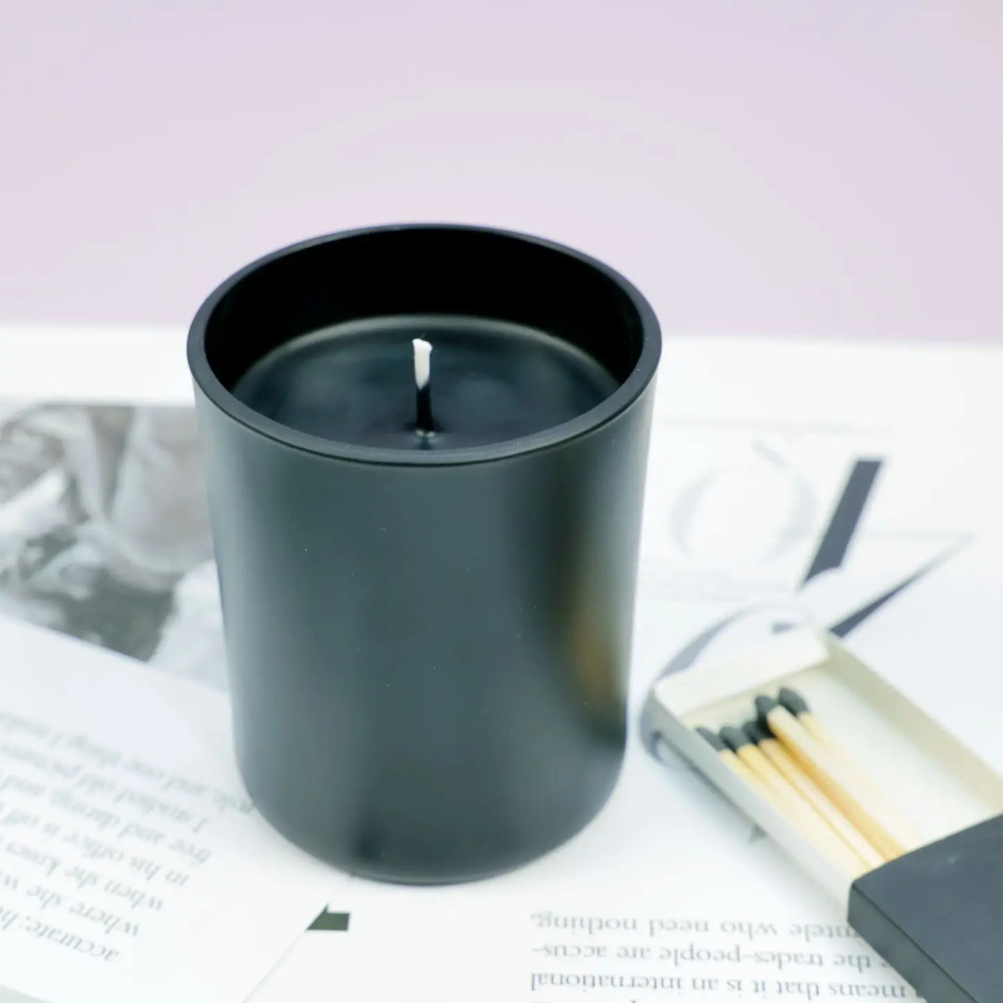 Wholesale top-selling rainbow colorful soy wax scented candle with private label