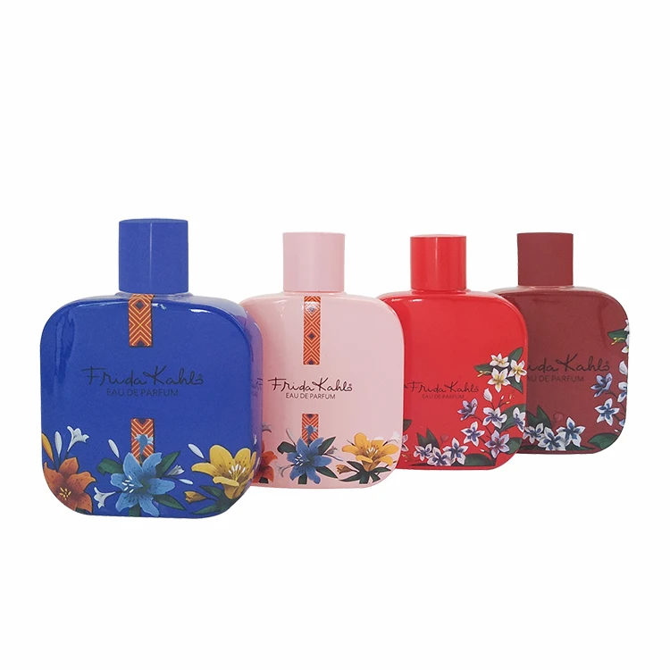 Various shapes high quality unique vintage fancy luxury empty 100ml spray glass bottle perfume