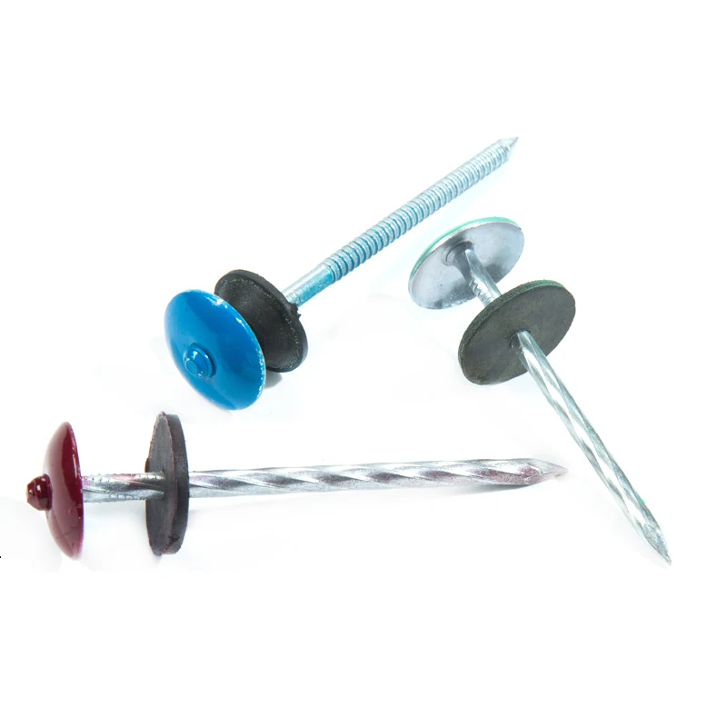 Shandong factory galvanized roofing nails umbrella  nails with cheap price