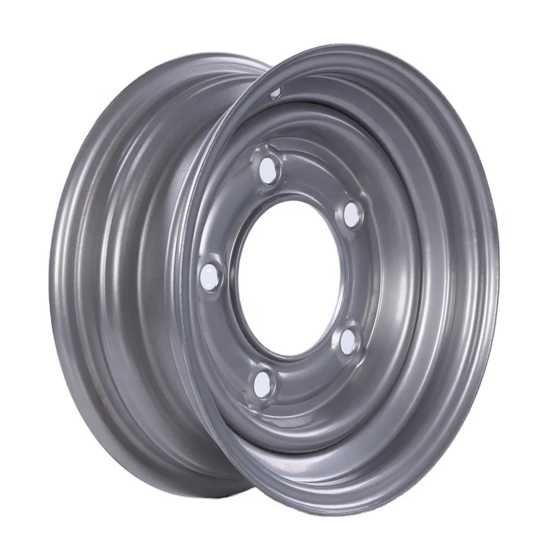 Forlong Wheel 12inch Trailer Steel Rim 4.5jx12 5/165.1 (6.5') PCD for 155/70r12c Tire for Ifor Williams Trailer Parts