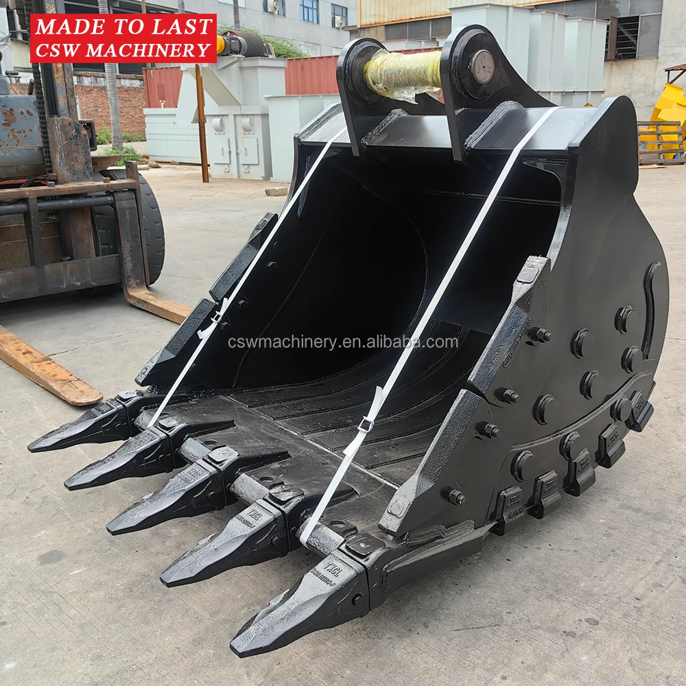 Customized HDR Rock Duty Bucket for Samsung SE280 SE350 fit 28 - 35 ton Excavator Mining Digging Bucket