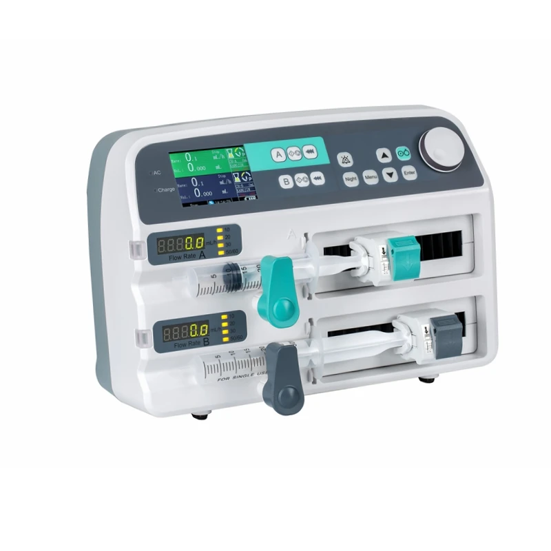 Медицинский Электрический двухканальный шприцевой насос с Ce