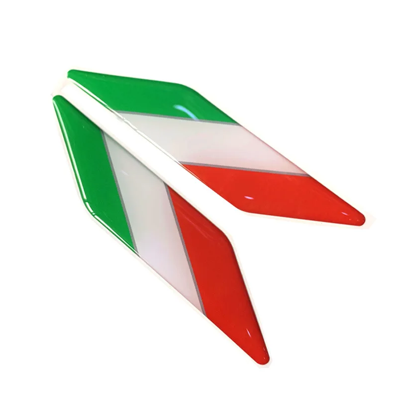 Crystal glue Front sticker 3D Motorcycle Decal Italy Flag Bee Stickers Case for GTS GTV LX