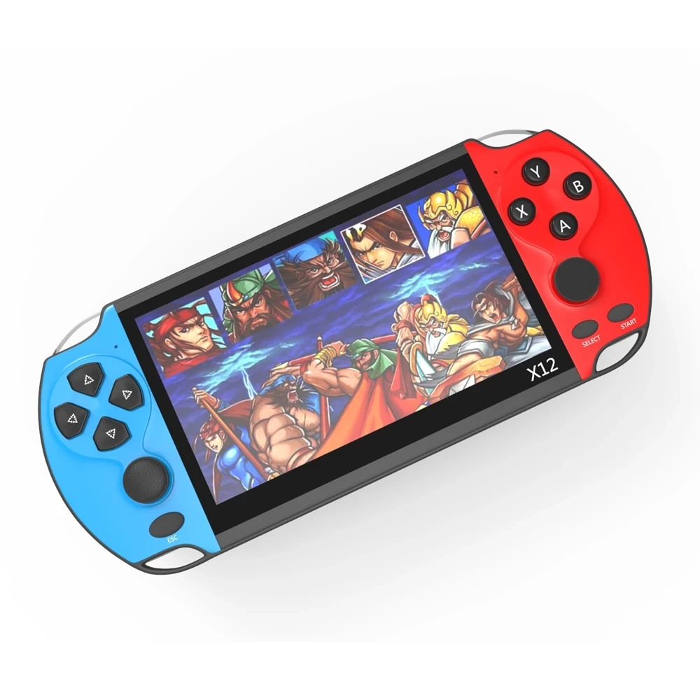 Wholesale 4.3 Inch Hd Screen X7 Game Console Handheld Video Game Player Mini X7 Console