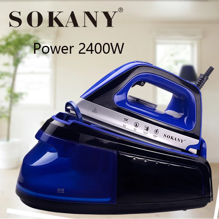 SOKANY 188 New Design Hot Sales  Irons Electric Professional Steam Iron For Clothes