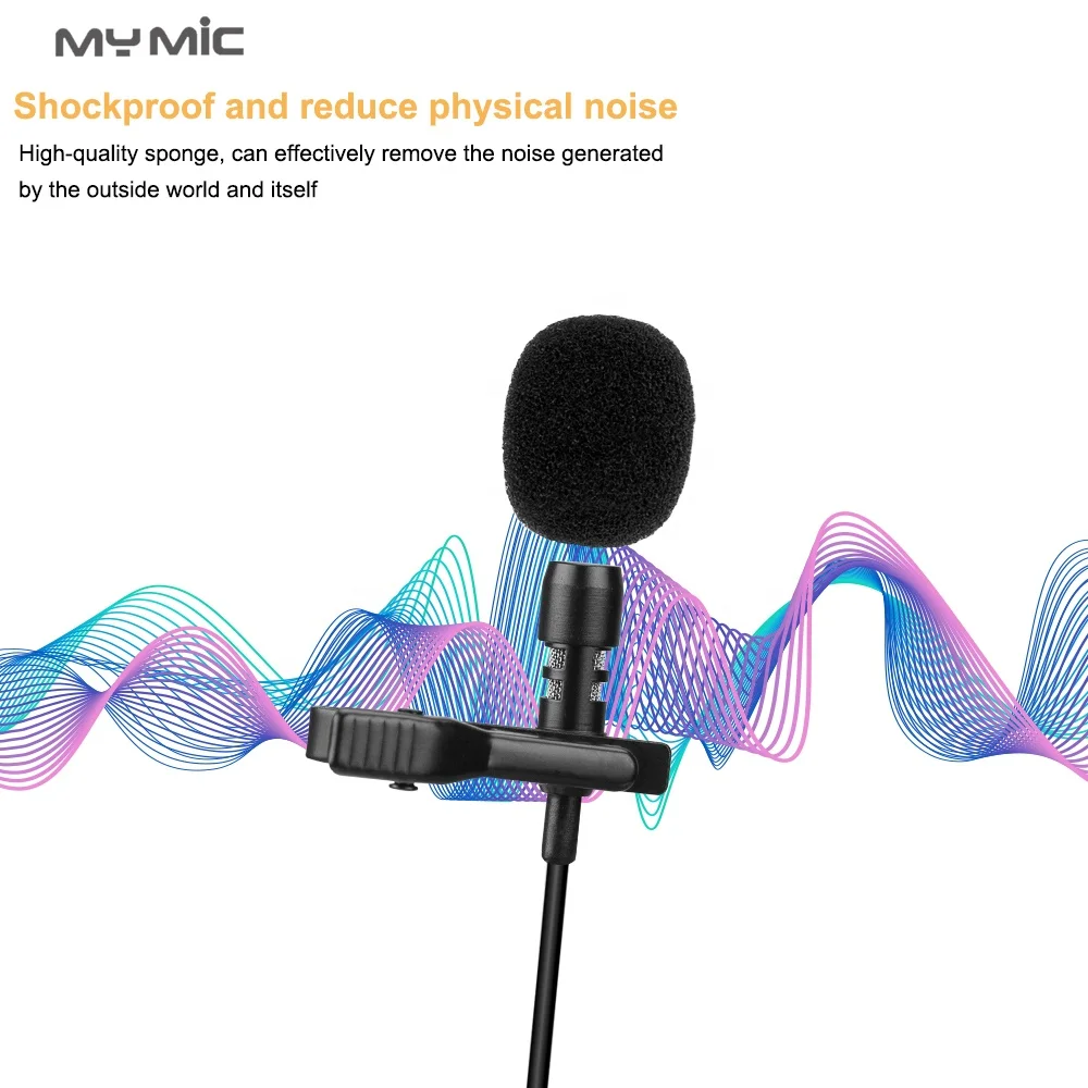 New arrival LJU02 condenser recording lapel lavalier clip mic mini usb microphone for computer laptop