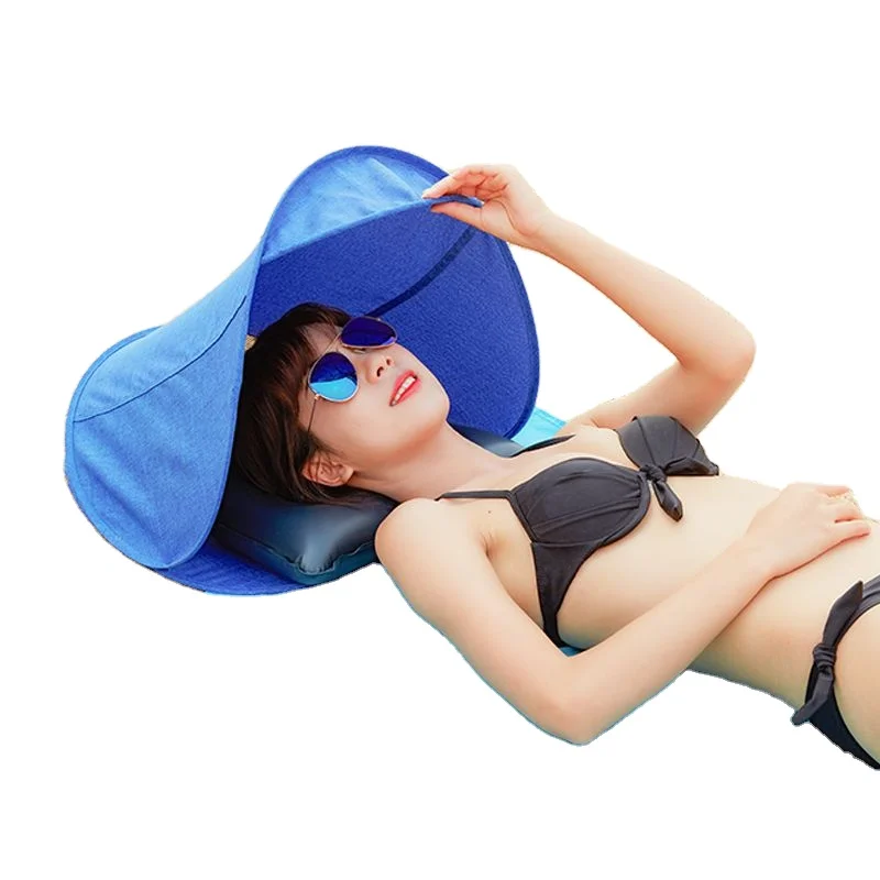 Beach Shelters Umbrella Outside Head Sun Shade Outdoor Mini Camping Tents