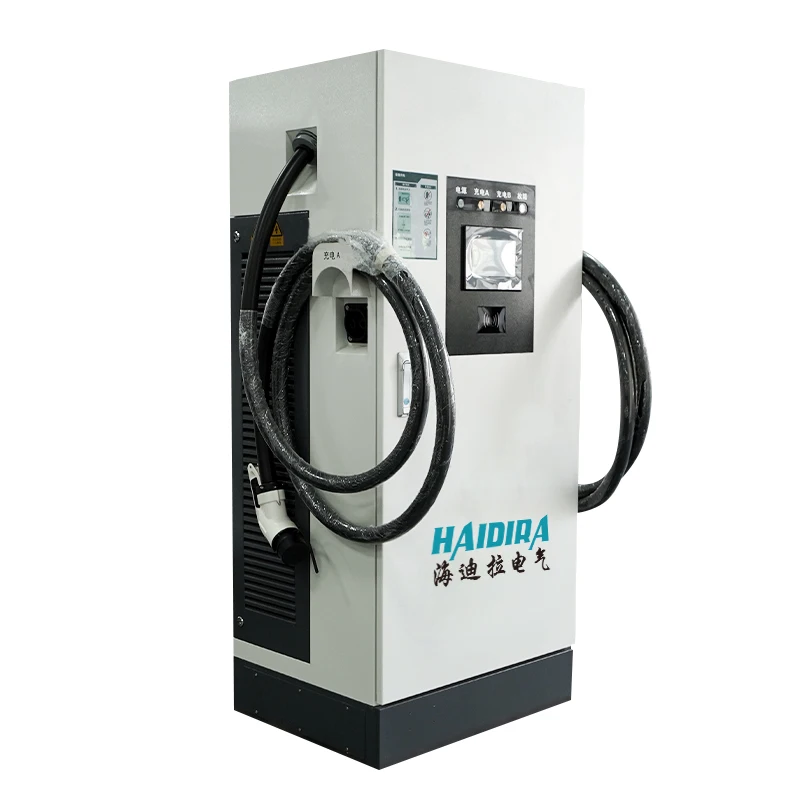 HAIDIRA Manufacturer Price 30/60/120/240/300kw Level 3 Commercial Electric Car DC EV Fast Charger Station CCS2 GBT Chademo Plug