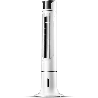 wholesale home 220V 60W timing portable stand air cooler tower fan with digital display touch screen