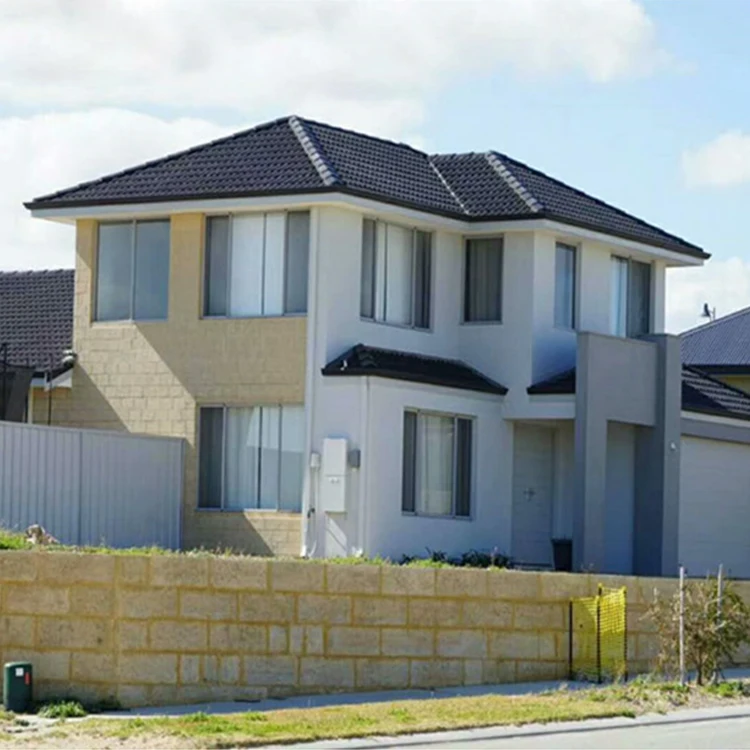 China design with import software New environmental light steel Prefabricated villa