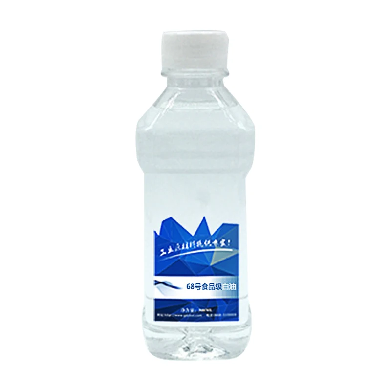 
68# Food Grade White Oil White Mineral Oil High viscosity Low Temperature Resistant Tasteless Colorless 