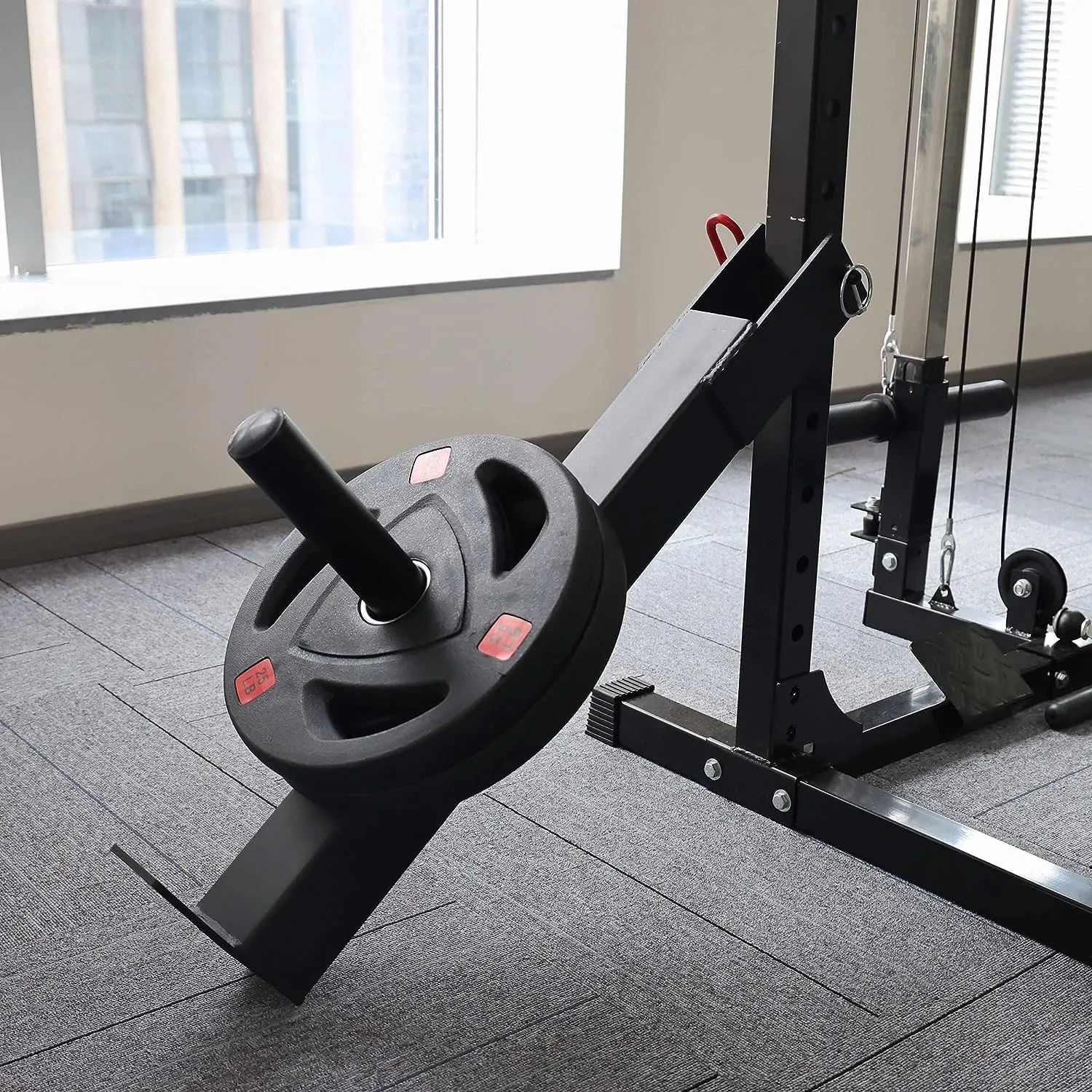 Bucks Training Power Cage Belt Squat Lever Arms For Multi-functional Workout