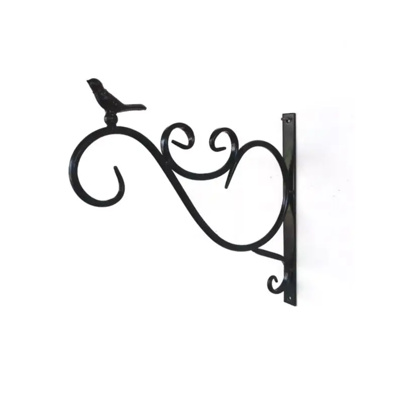 Whole Sale Glass Iron Shelf Hook Hanging Bracket Climb Wall Plant