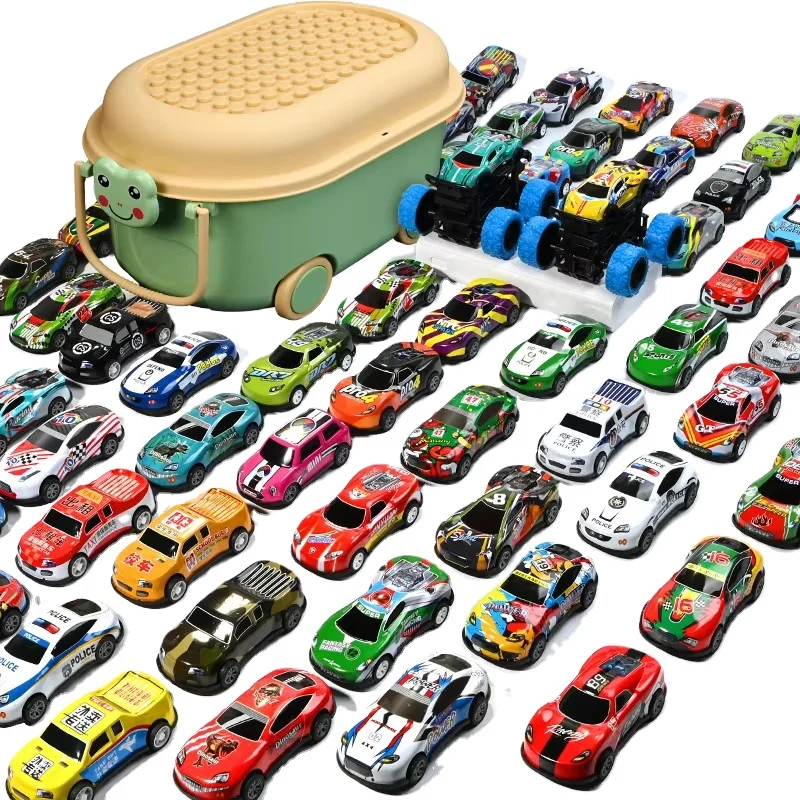 Custom Diecast Cars Vehicles Pull Back  Sliding Metal Car Model Multiple Types Mixed Kids Toy friction toy vehicle alloy toy car