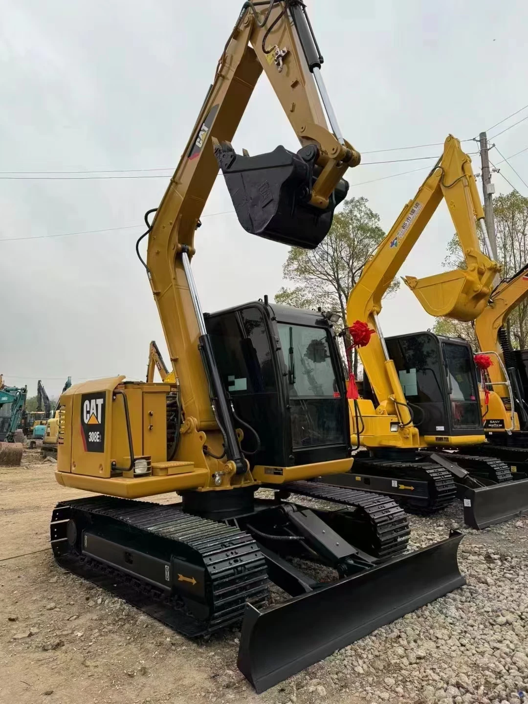 Caterpillar 308E Mini Hydraulic Excavator Good Condition Second-Hand Hot Sale Original 320D Mini Crawler Caterpillar Model