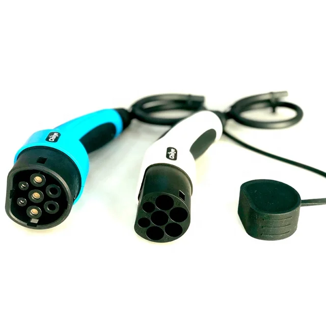 
32A Three phase Male to Female Mode 3 Charging coupler IEC62196-2 Connector CE TUV certificate Chilye Brand 