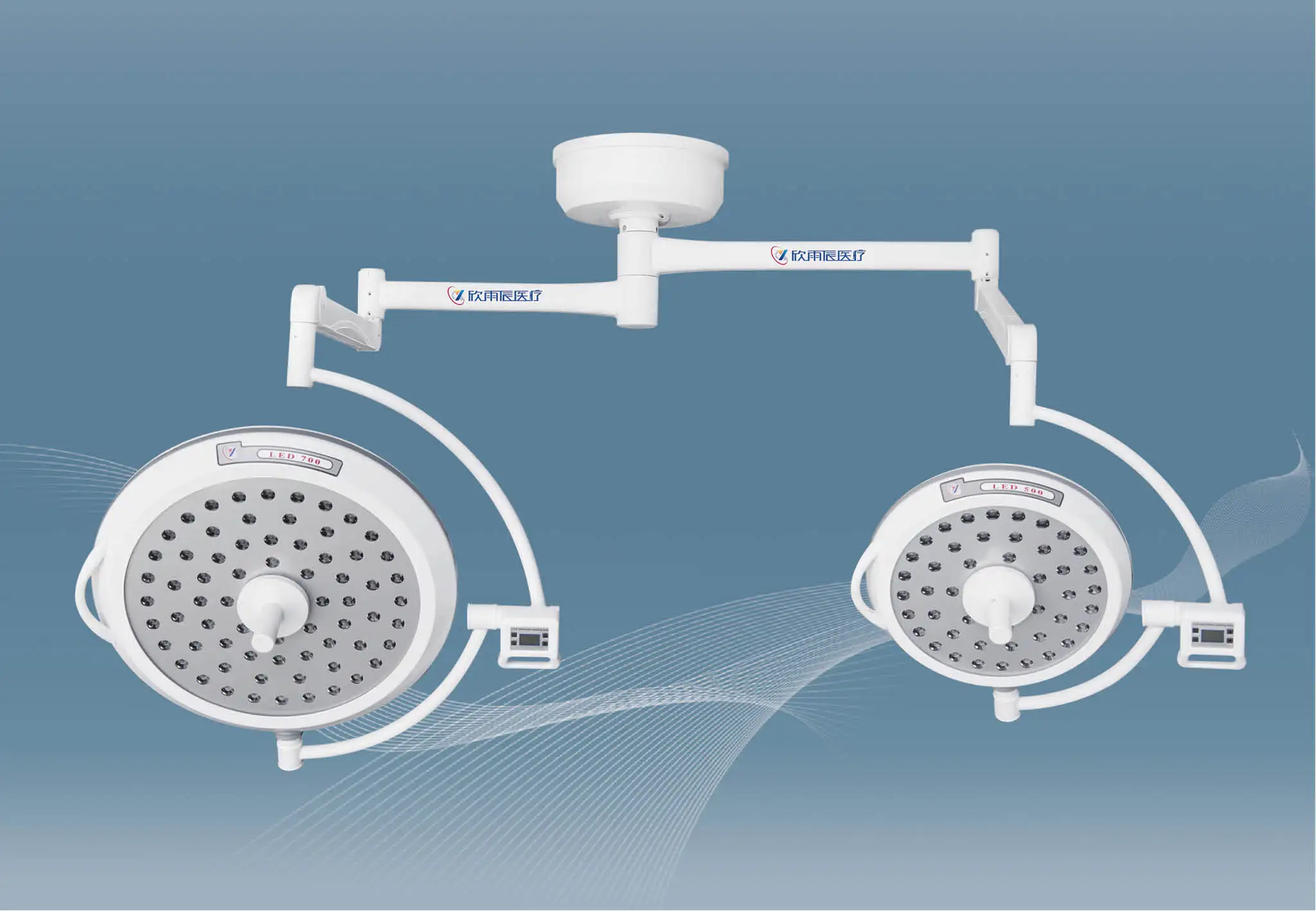 surgical lamp with integrated full hd camera double dome led theatre operating light ot light led surgical