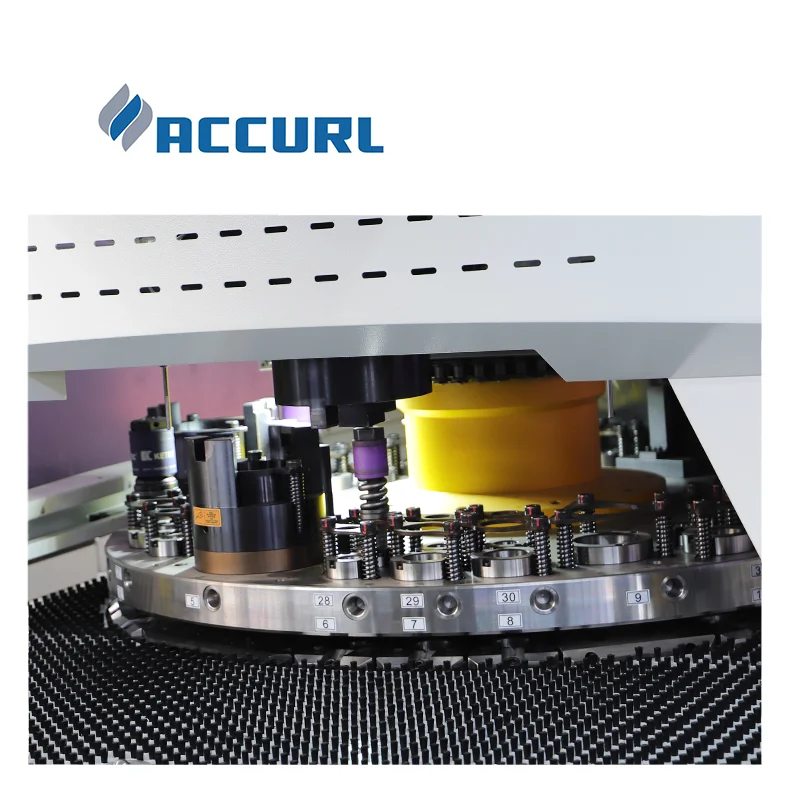 ACCURL Sheet Metal Punching Machine CE Certification CNC Sheet Metal Punching Machine Hole Perforating Machine For Sale