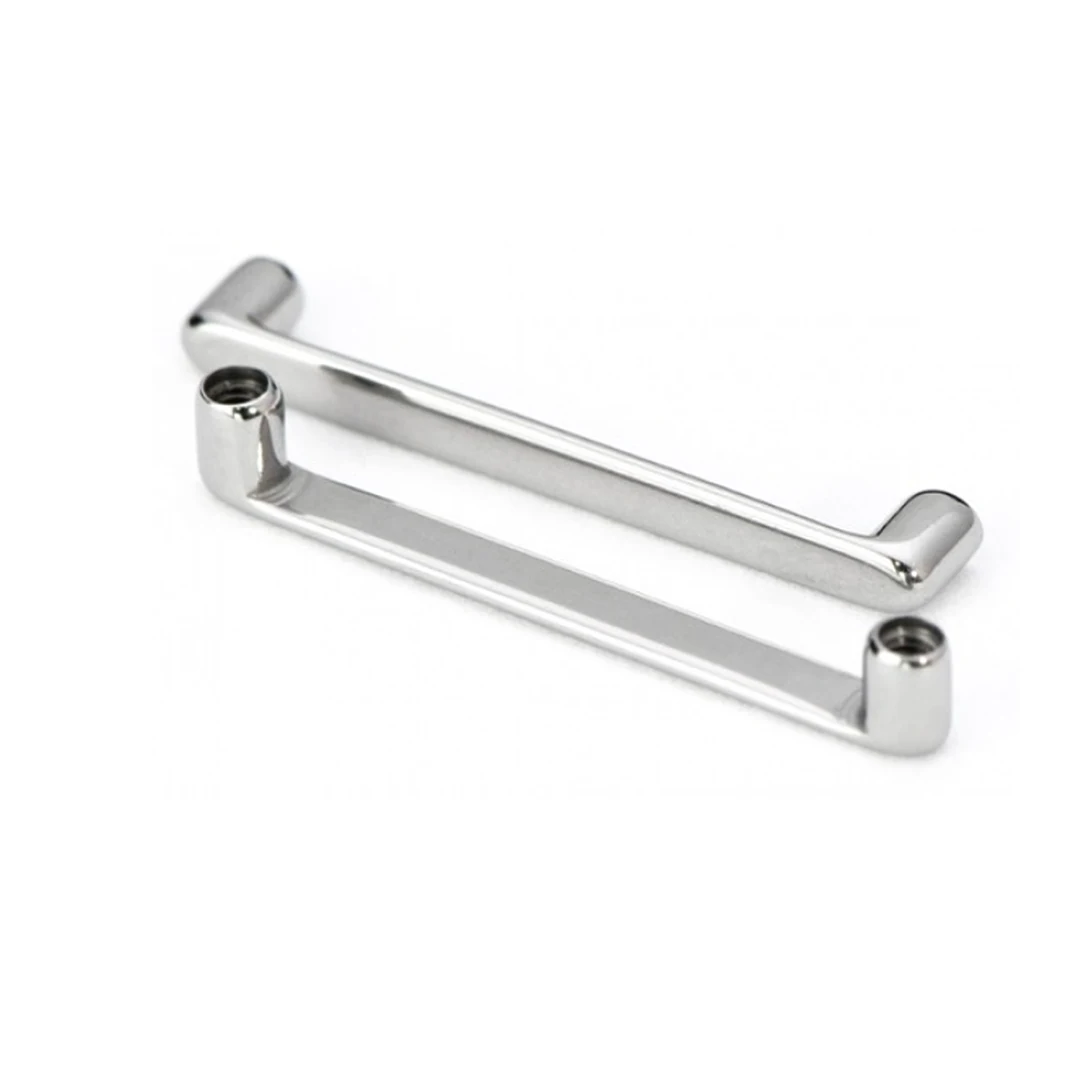 ASTM F136 Titanium Flat Surface Dermal Piercing Barbell Internally Threaded Without ends