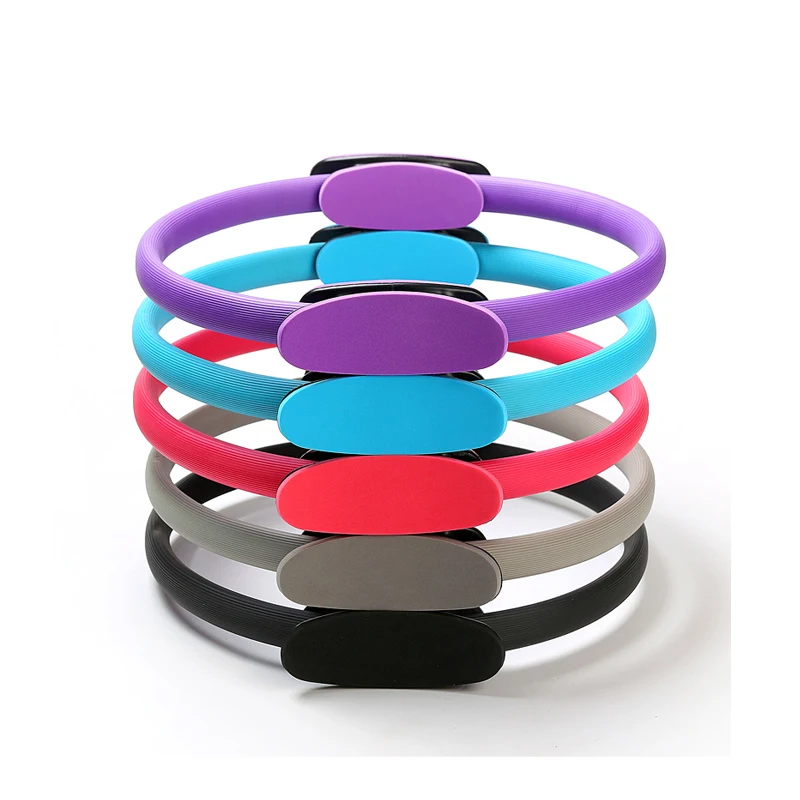 
New Design Yoga Ring For Slimming Calves Pilates Resistance Ring Training Eco Material EVA+PP Plastic NBR Foam 