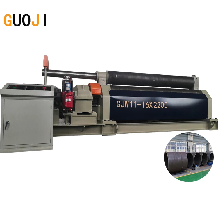 Guojimachine GJW11-16x2200 механические 3 Ролик листопрокатного машины предварительно окрашенная оцинкованная сталь) с низкой ценой