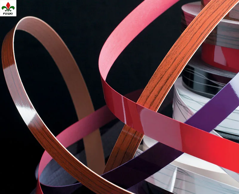 Полоски-ленты для шкафов, столешницы, офисная мебель, декоративная деревянная ПВХ дверь, облицовочная кромка FUWEI