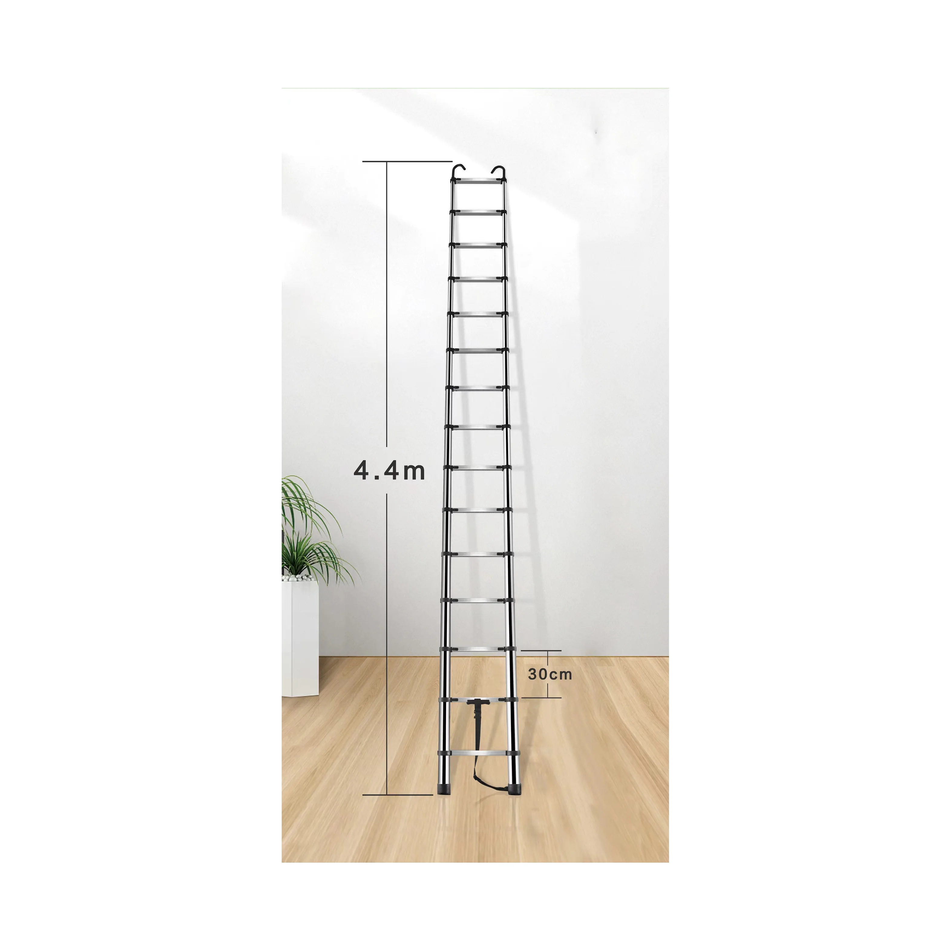 Folding Household Retractable Extension Telescopic Foldable Ladder