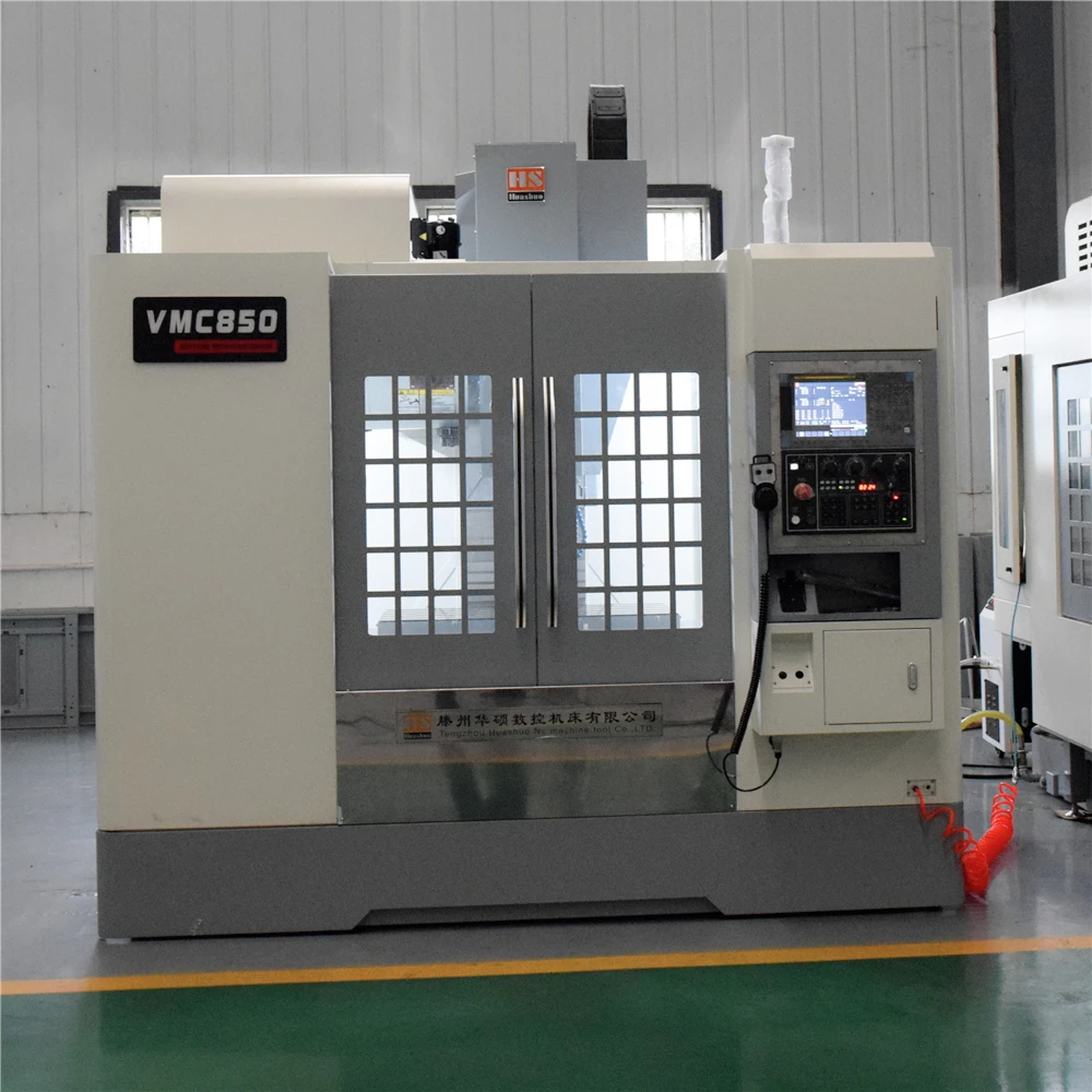 VMC850 Multifunctional CNC Machining Center 8000rpm Single Spindle 20 Bar Vertical Milling Machine with Water Outlet