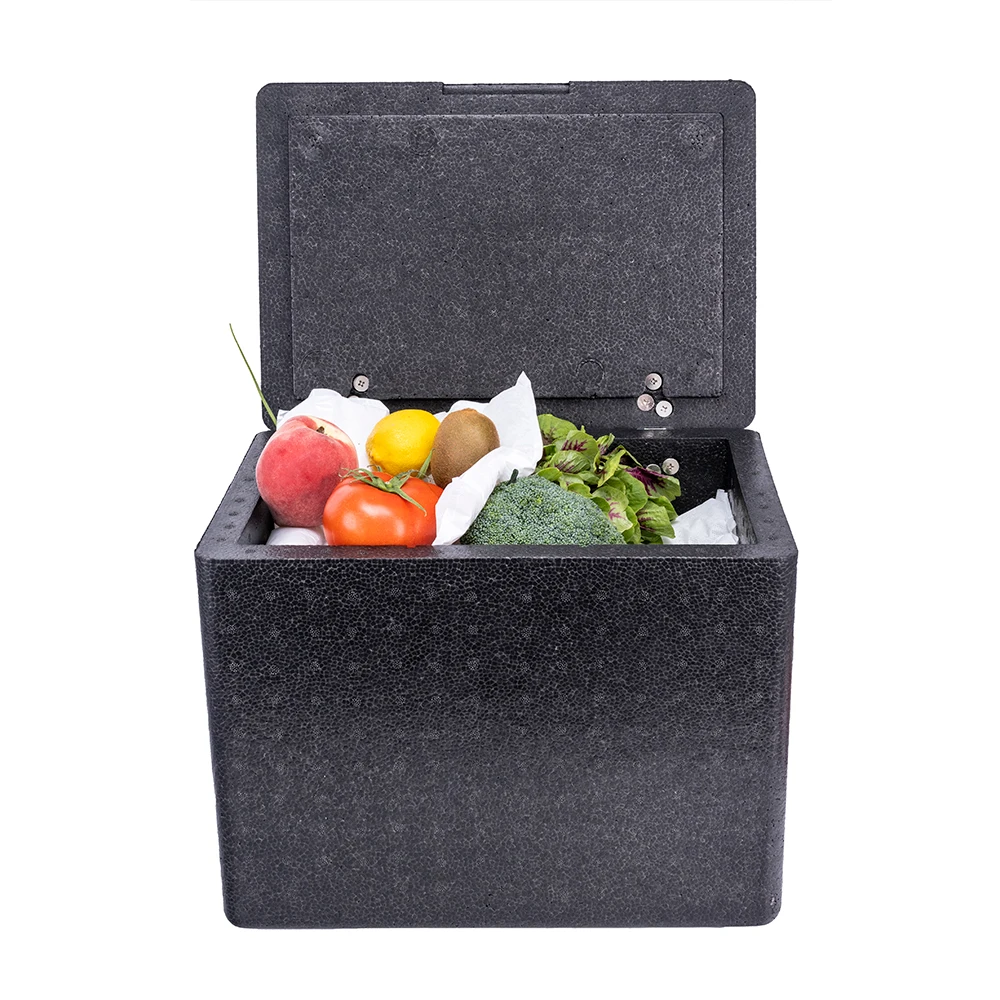 New Type 48L epp thermo box large Capacity Containers Shipping Food Delivery Thermal Insulation Material  EPP Foam Cooler Box