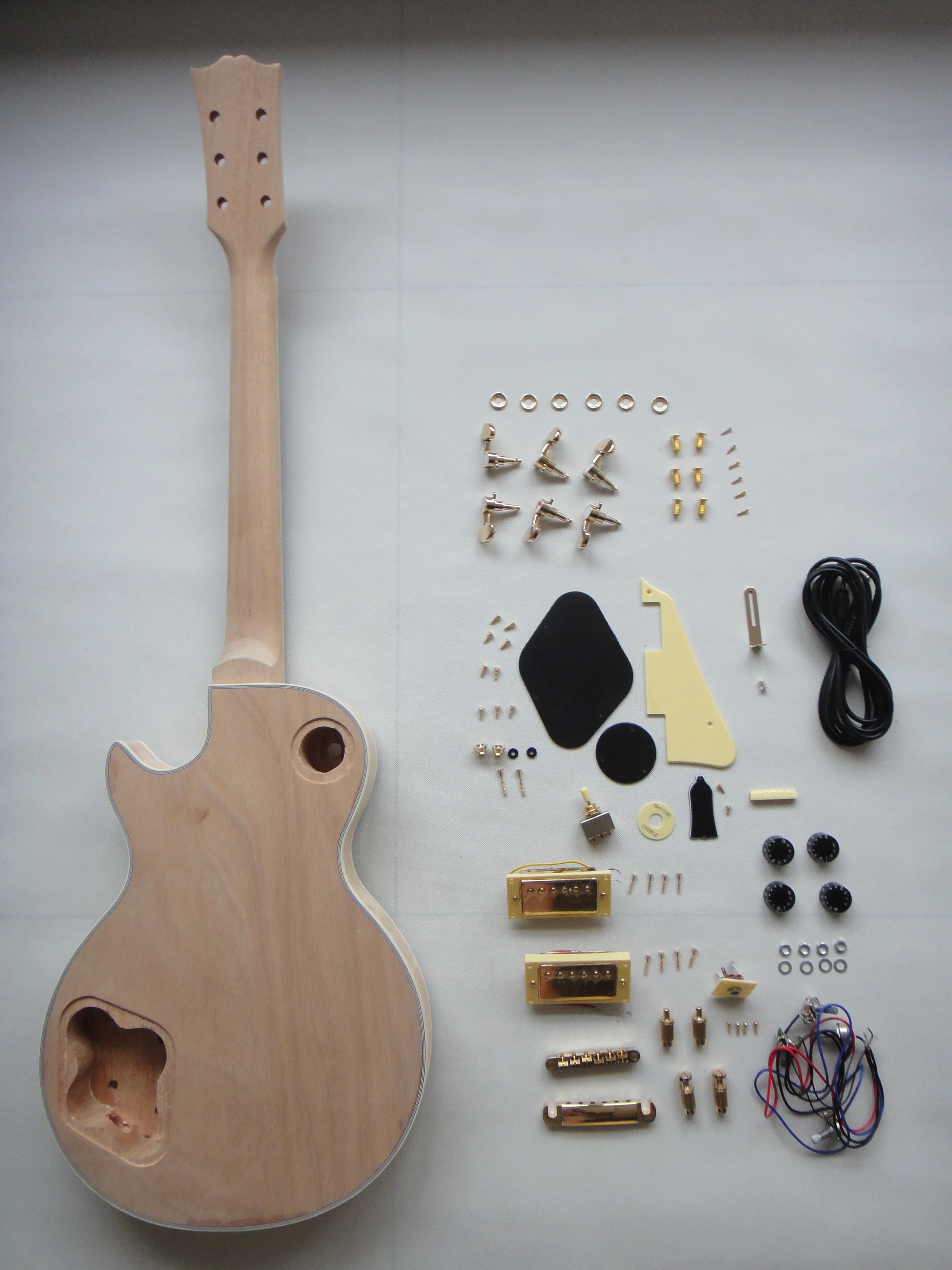 Afanti Set in Neck Ebony Fingerboard Electric Guitar Kit