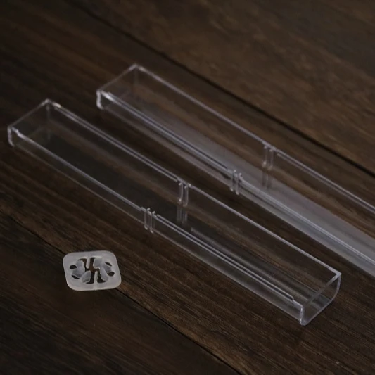 
High quality with custom logo pen square clear boxes 