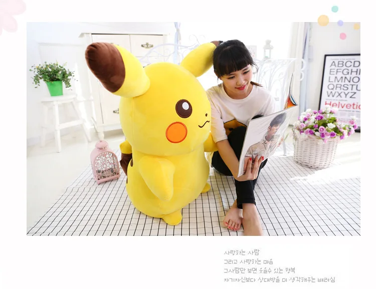 Kawaii 2022 New Doll Pocket Monsters Soft Stuffed Plush Toys Nintendo Detective Pikachu Pokemon Toy