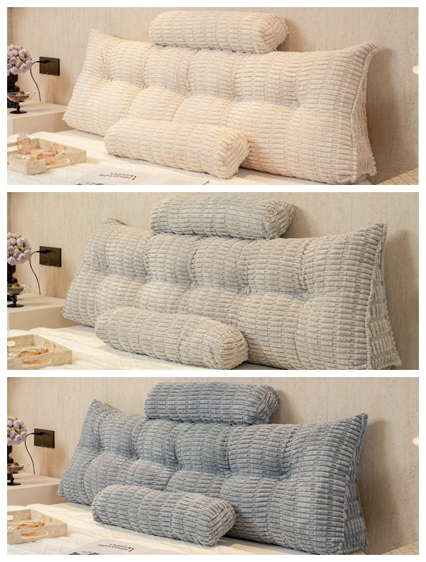 Factory Outlet High Quality Soft Custom Sofa Bed Relaxing Reading Gaming Neck Support Wedge Backrest Cushion Pillow