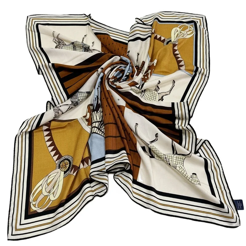 Wholesale High Quality eco-friendly 65% Wool 35% Silk wool scarf  ladies pashmina shawl winter silk scarf