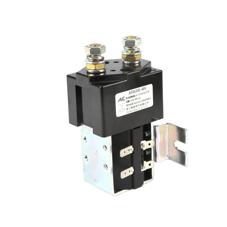 ASW200 48VDC 200A Car Accumulator ASW Electric Contactor IP50 AOKAI DC Contactor