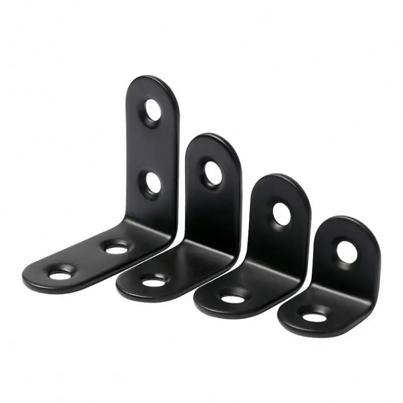 Wholesale Stainless Steel Corner Bracket Furniture Connector Accessories Plus Fixed Angle 90 Degree Right Angle L-type