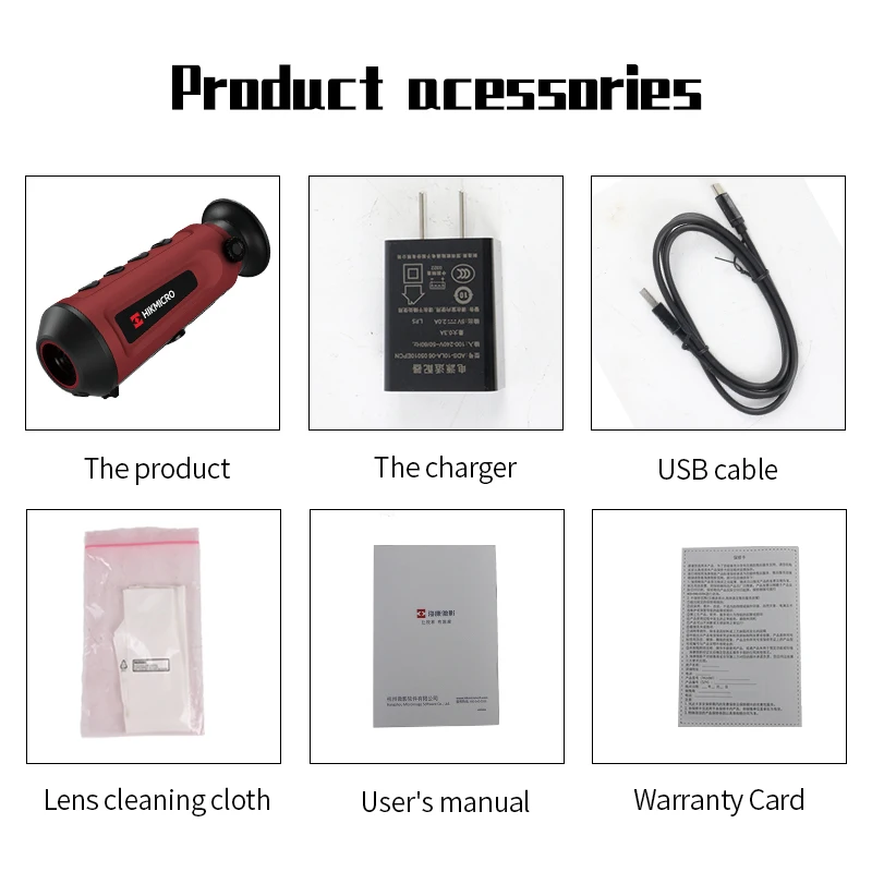 Outdoor Observation Search and Rescue Infrared Thermal Imager Field Night Vision Hunting monocular HikMicro LE10 LE15