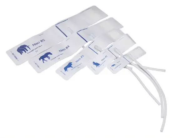 goood quality disposable veterinary blood pressure cuff for small animals, NEO 1-5# vet nibp cuff