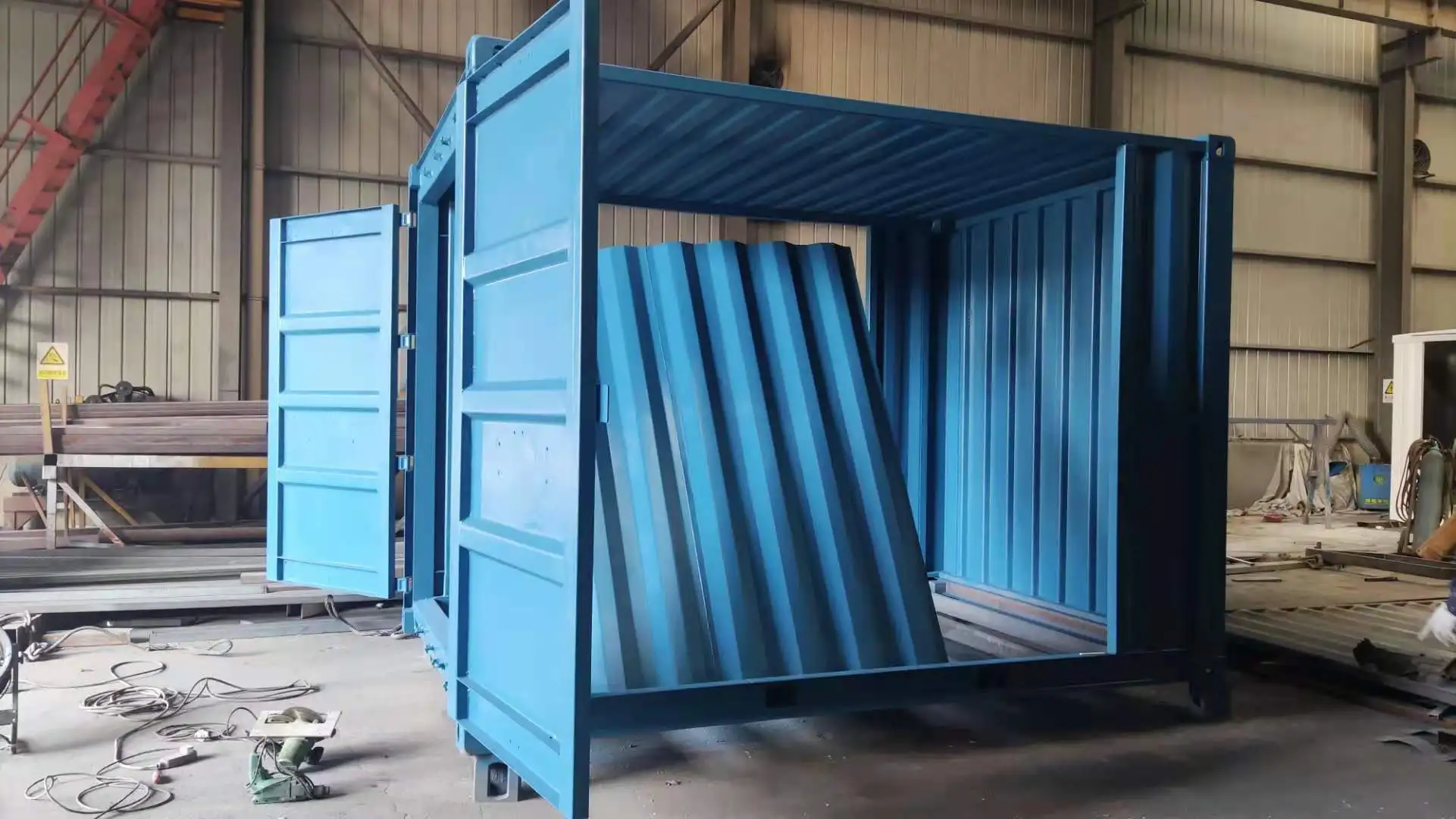10 foot foldable custom modified container house office for sale in China