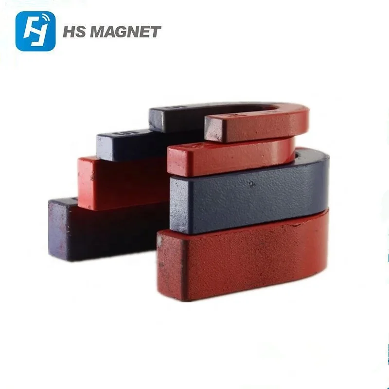 Alnico educational magnet teaching magnets permanent alnico 8 horse shoe shaped magnet