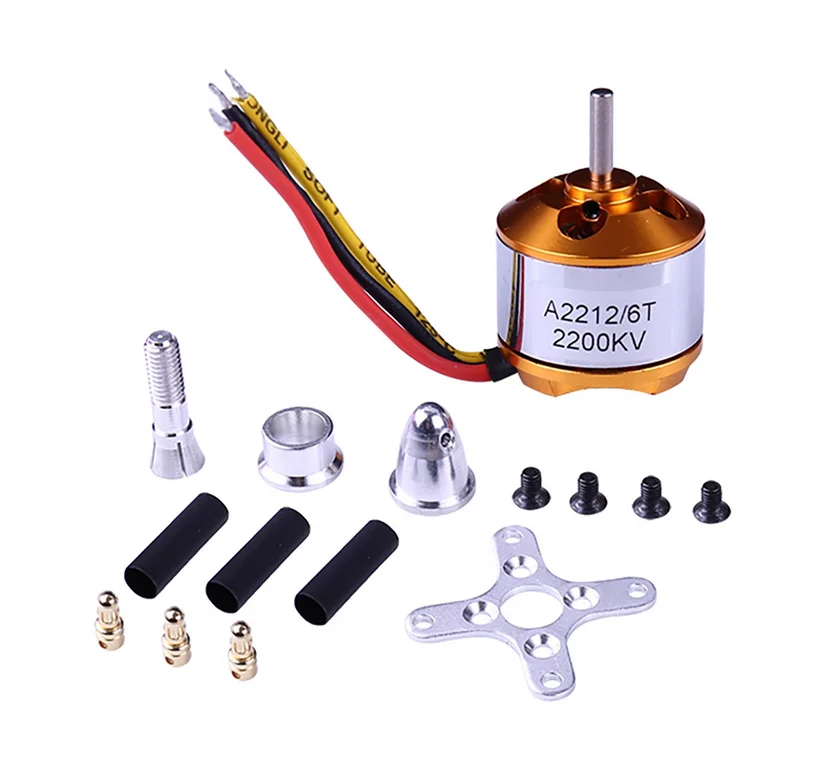 Бесщеточный двигатель A2212 2212 930KV 1000KV 1400KV 1800KV 2200KV 2450KV для самолета RC самолет Мультикоптер бесщеточный