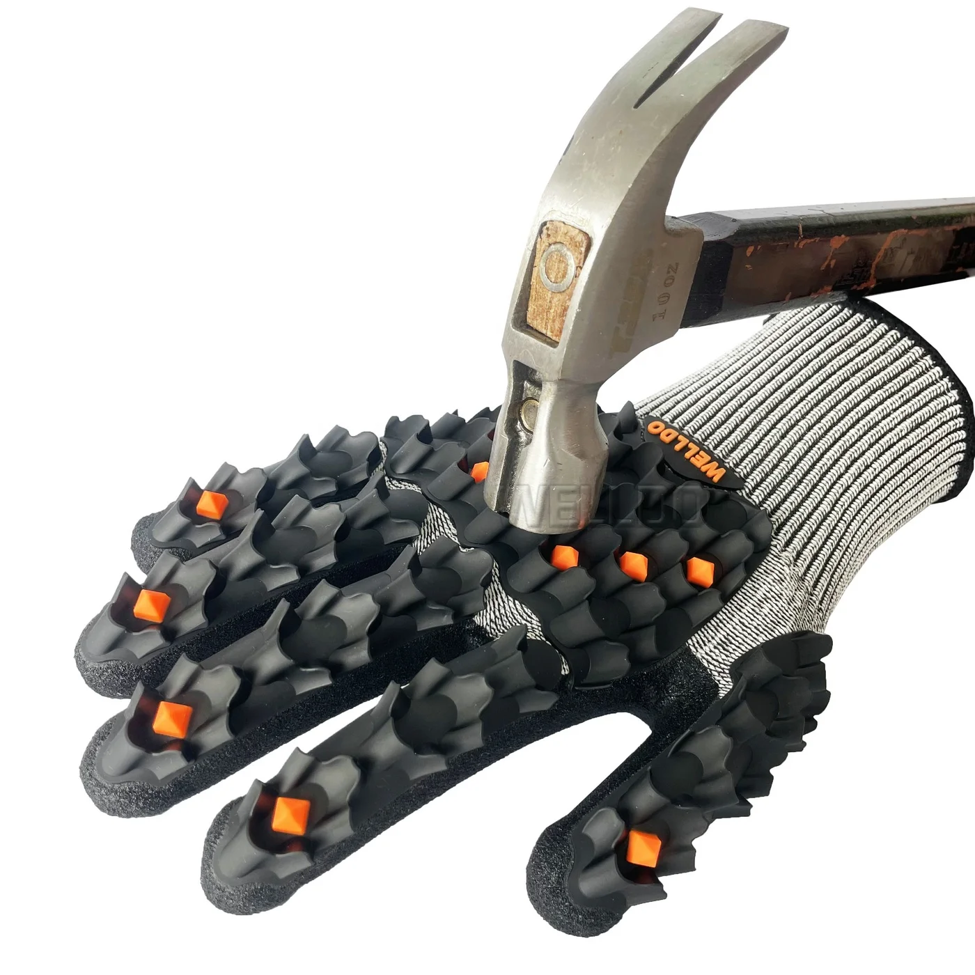 ANSI level 3 Impact gloves knit wrist construction gloves mining insulated impact gloves