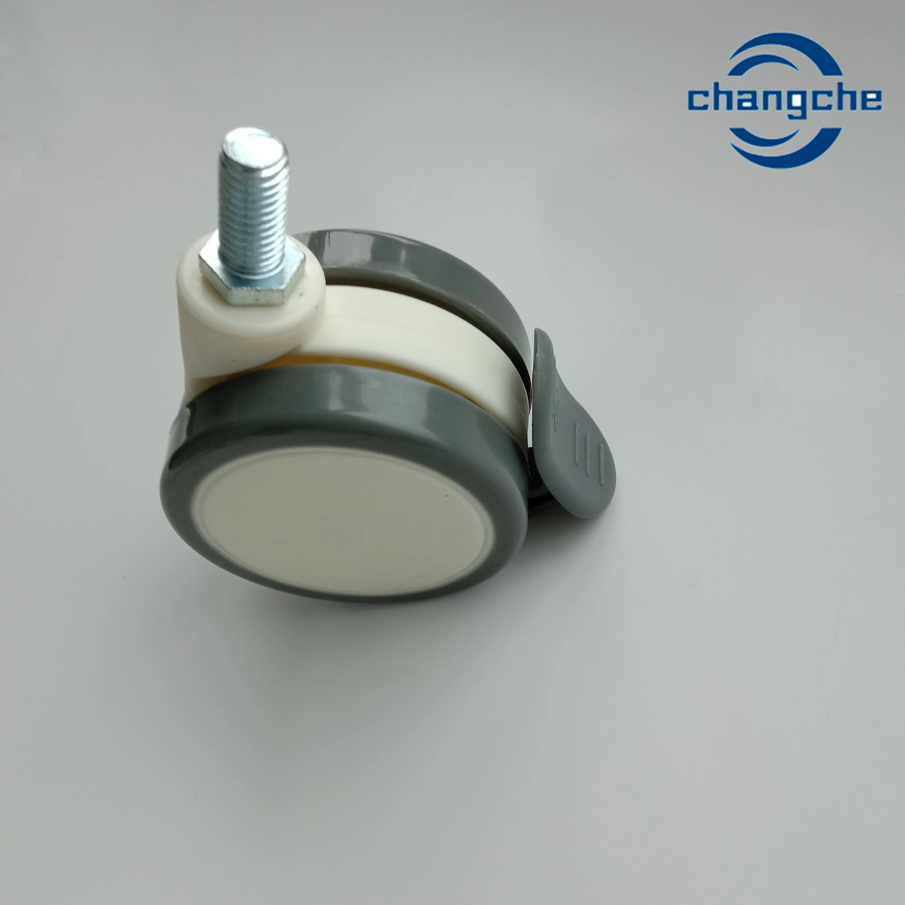 Customized TPR Medical Wheel Fixed Swivel Brake