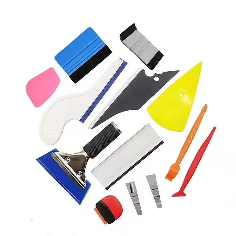 13 pieces window solar film car body wrap vinyl installation kit tools