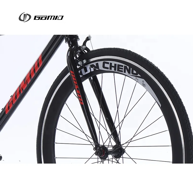 GOMID steel frame bisiklet single speed fixed gear bike custom track bicycle racing bike bicicletas flip flop hub gear cycle
