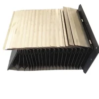 Customized Laser Cutting Machine Fireproof Guide Way Protection Bellows Covers Armour  with Lames