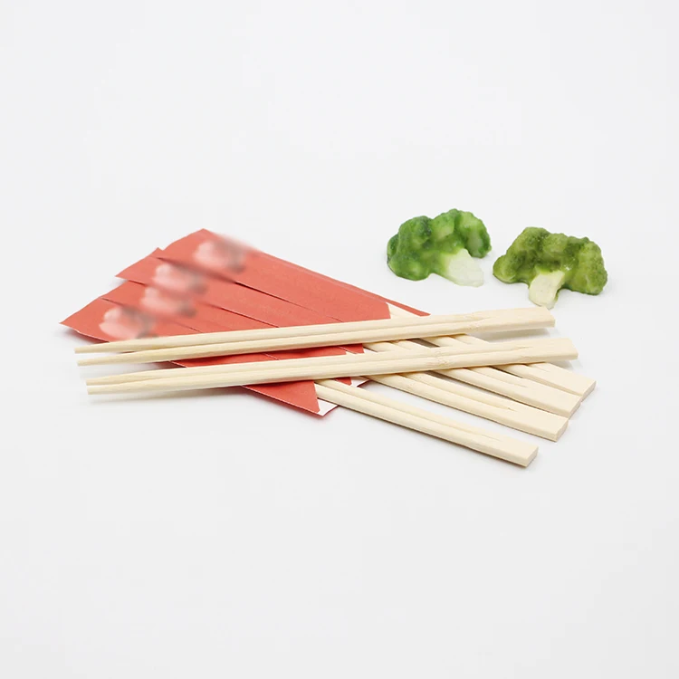 21cm sushi twin korean popular bamboo chopsticks disposable with logo