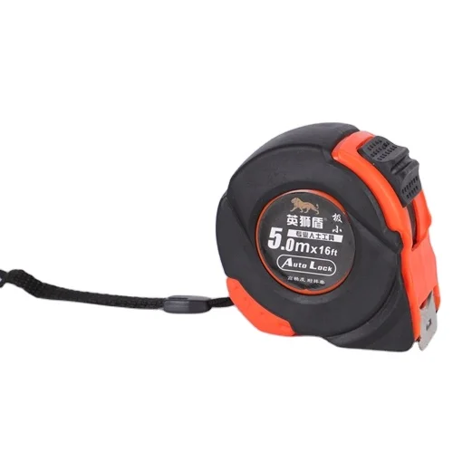 5m25mm custom ABS+rubber material decoration construction site specific sturdy tape measure