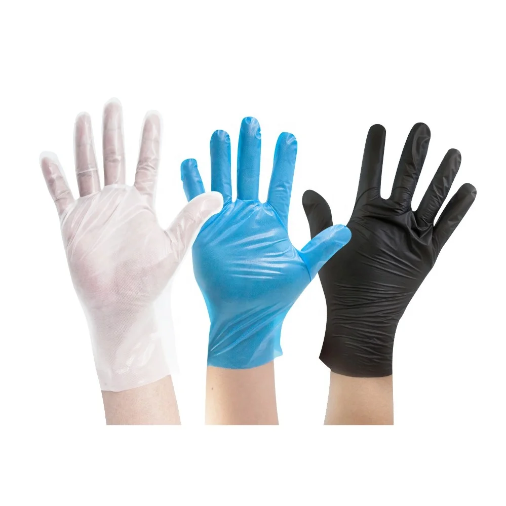 Clear Powdered Free Equipment Combination Cheapest Compound Premium Extra Strong Medpride Medical Vinyl Examination Gloves