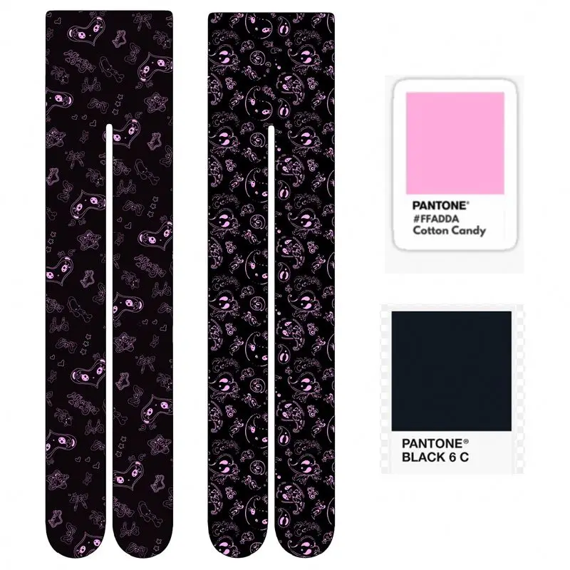 New style woman Angel Devil printed pantyhose stockings